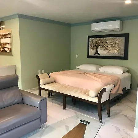 Room In Guest Room - Beautiful Suite With A Full Kitchen With Amazing Views Of The Beach, And Forest-3